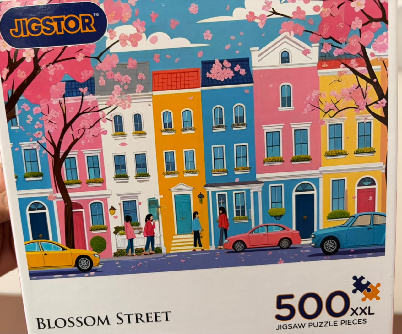 Blossom Street 500-piece puzzle box