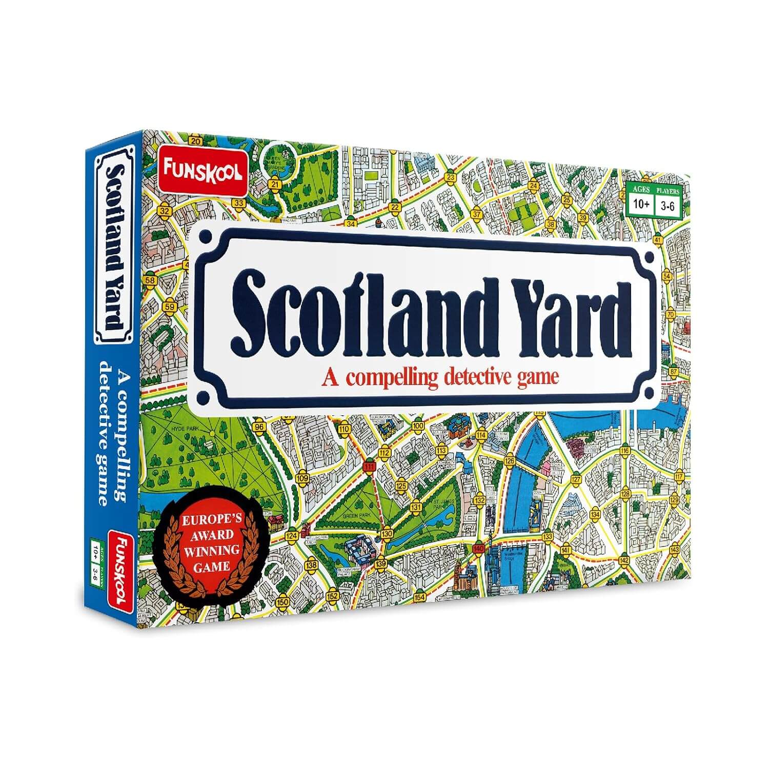 Official Funskool Scotland Yard box — A compelling detective game