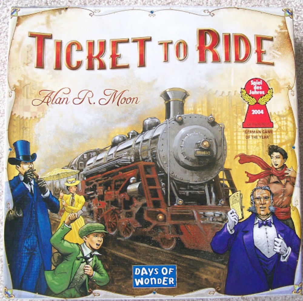 Ticket to Ride box